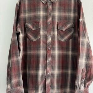 Kuhl Men's Lowdown Pearl Snap Western Long Shirt-XL